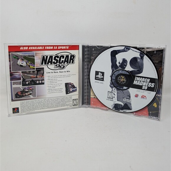 Lot Of 3 Basketball Games NBA Live 98 2000 NCAA March Madness 99 PlayStation 1 - Picture 4 of 10